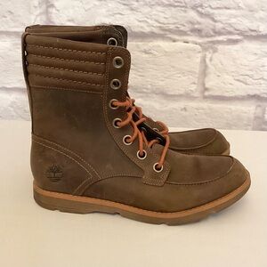 Timberland 6 Sumter A11S1 Women’s Full Grain Leather Hiking Boots Brown Lace Up